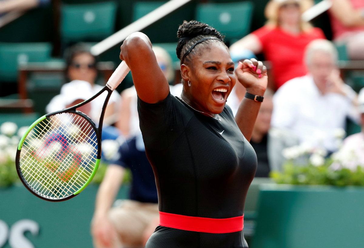 Serena Williams vence en Roland Garros (Reuters)