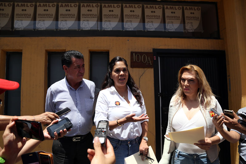Aspirantes del PT no serán bienvenidos a visita de AMLO a Hidalgo, dice el dirigente morenista, Abraham Mendoza Zenteno. (Jorge González)