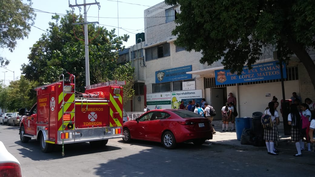 El conato de incendio se registró en el taller de soldadura. (Milenio Digital)