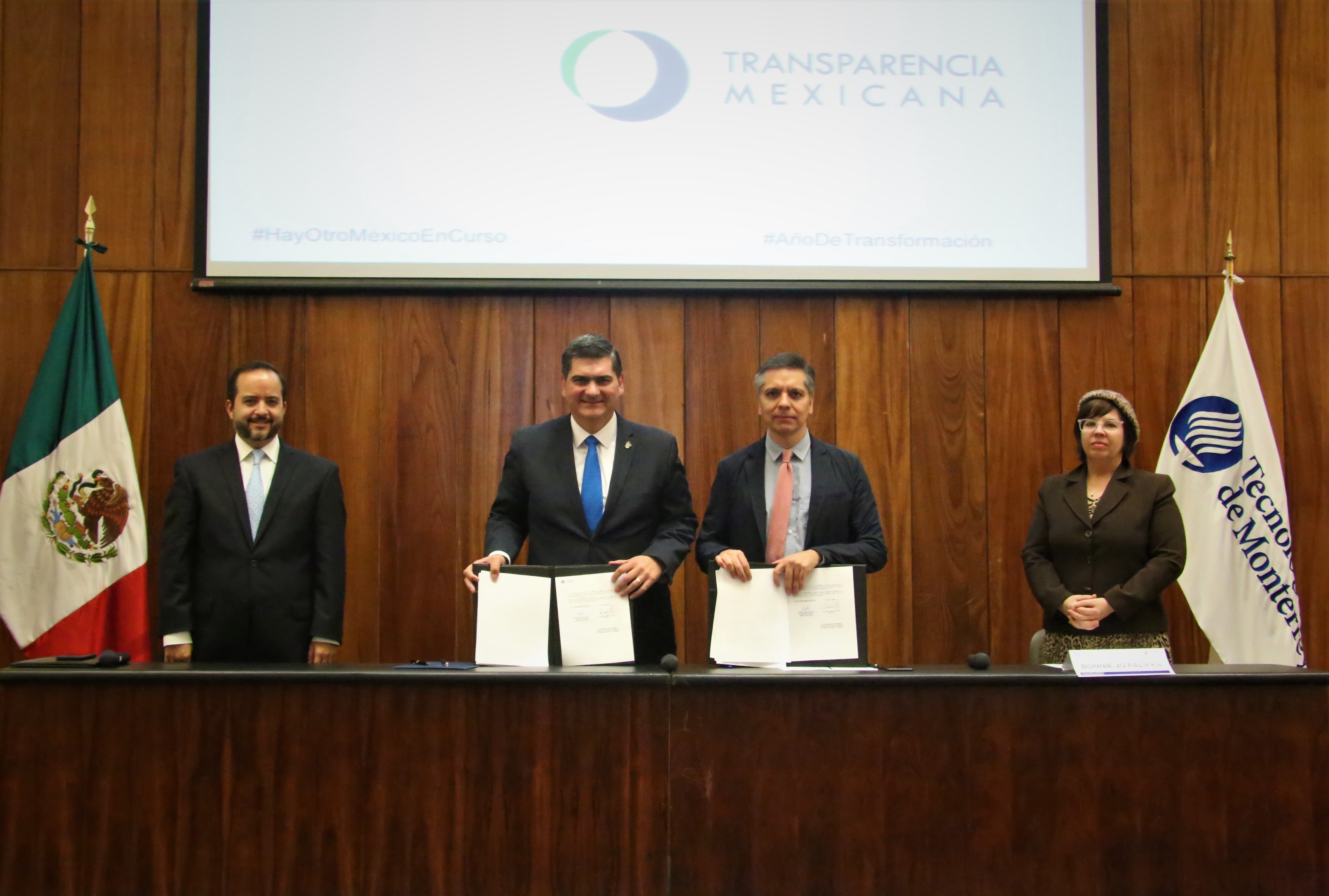 El convenio formaliza esfuerzos que, de manera conjunta, se han realizado con Transparencia Mexicana en el marco del Modelo Educativo Tec21. (Raúl Pal