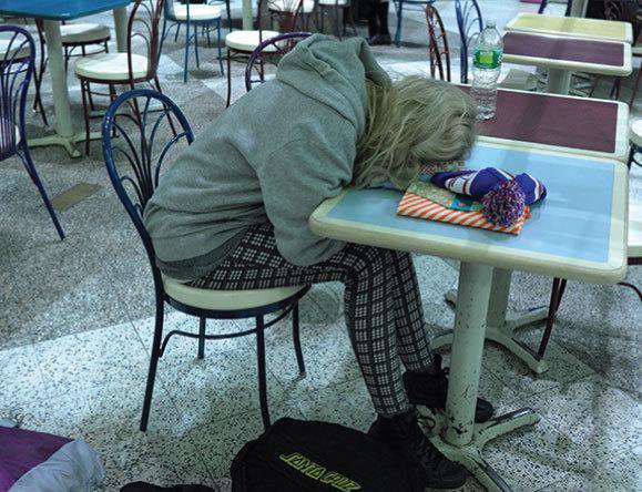Karime en aeropuerto. (ESPECIAL)