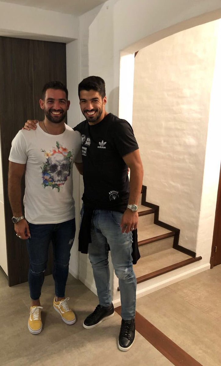 Martín Cauteruccio y Luis Suárez (@mcaute7)