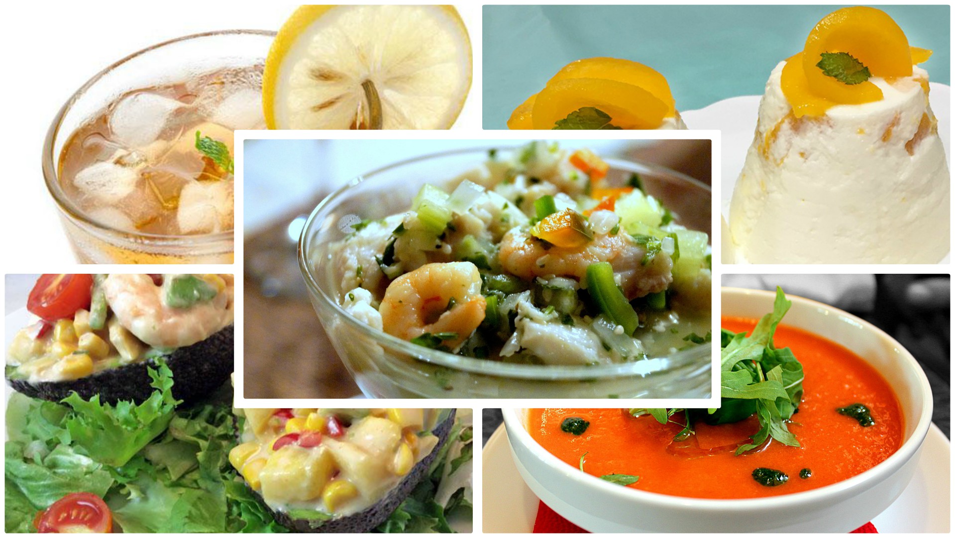Deliciosos y refrescantes platillos. (Especial)