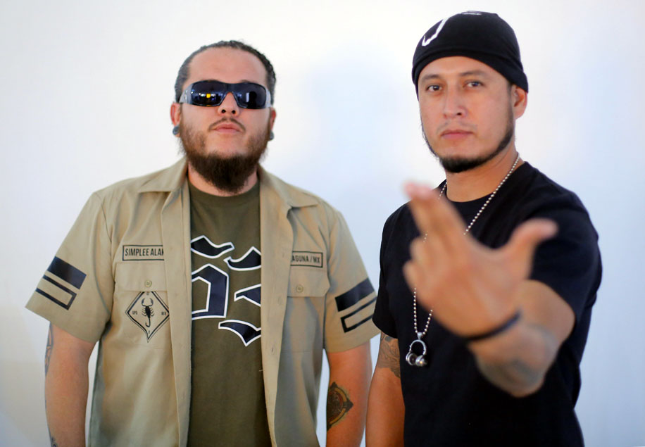 Indho y Simplee son además miembros de la banda pionera Caballeros del Plan G. (Manuel Guadarrama)