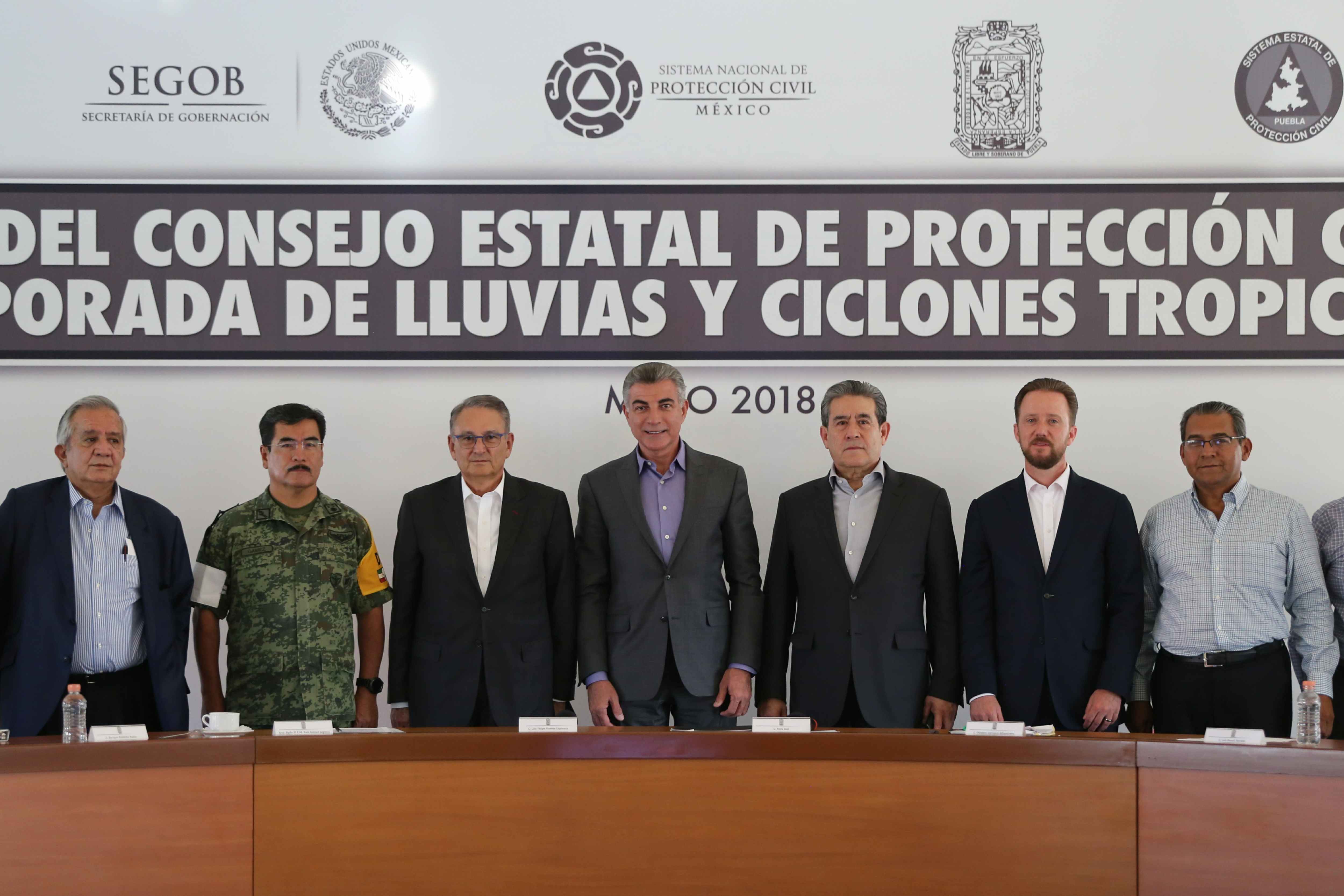 Se llevó a cabo la capacitación a municipios para la temporada de lluvias y ciclones tropicales 2018. (Especial)