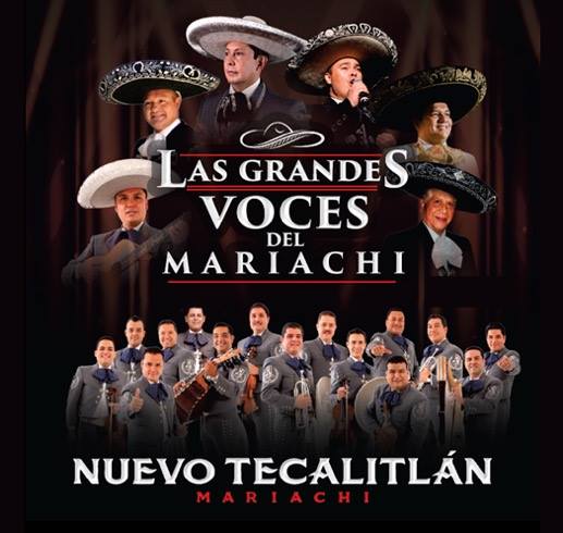 Las Grandes Voces del Mariachi llegan este viernes al Teatro Diana. (Cortesía)