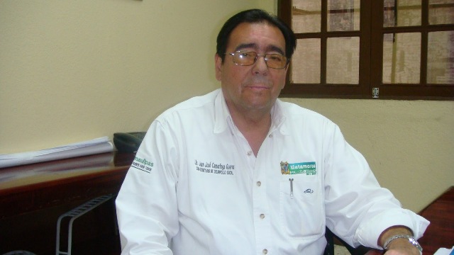 Juan José Camorlinga, ex dirigente del PRI en Matamoros (Especial).