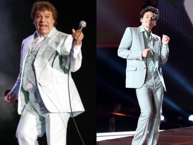 ¿Quién lo luce mejor?, ¿Juan Gabriel o Harry Styles?