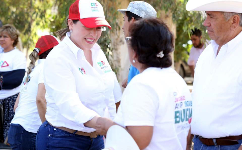 Verónica Martínez, candidata del PRI al Senado de Coahuila. (Especial)
