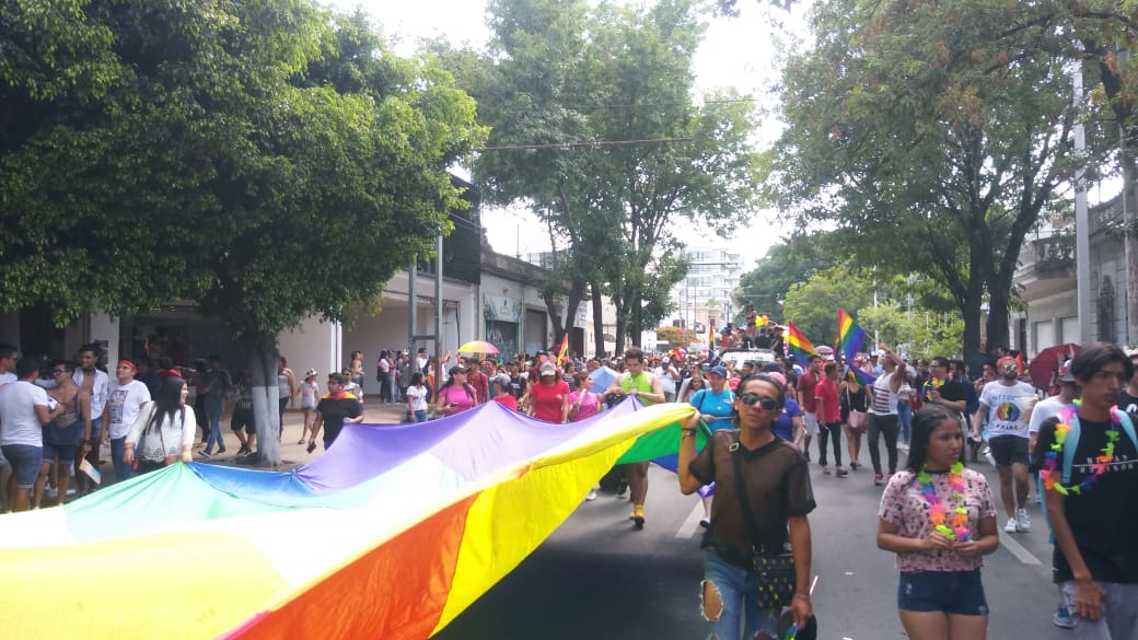 Guadalajara Pride arrancó en la glorieta Minerva (Perla Gómez)