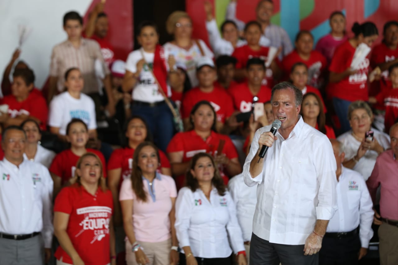 José Antonio Meade llamó a poner un alto a la violencia. (Jorge González)
