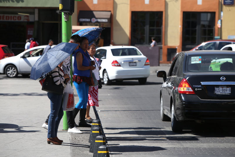 La Secretaría de Salud de Hidalgo alertó a la población ante el incremento en la temperatura ambiental. (Jorge Sánchez)