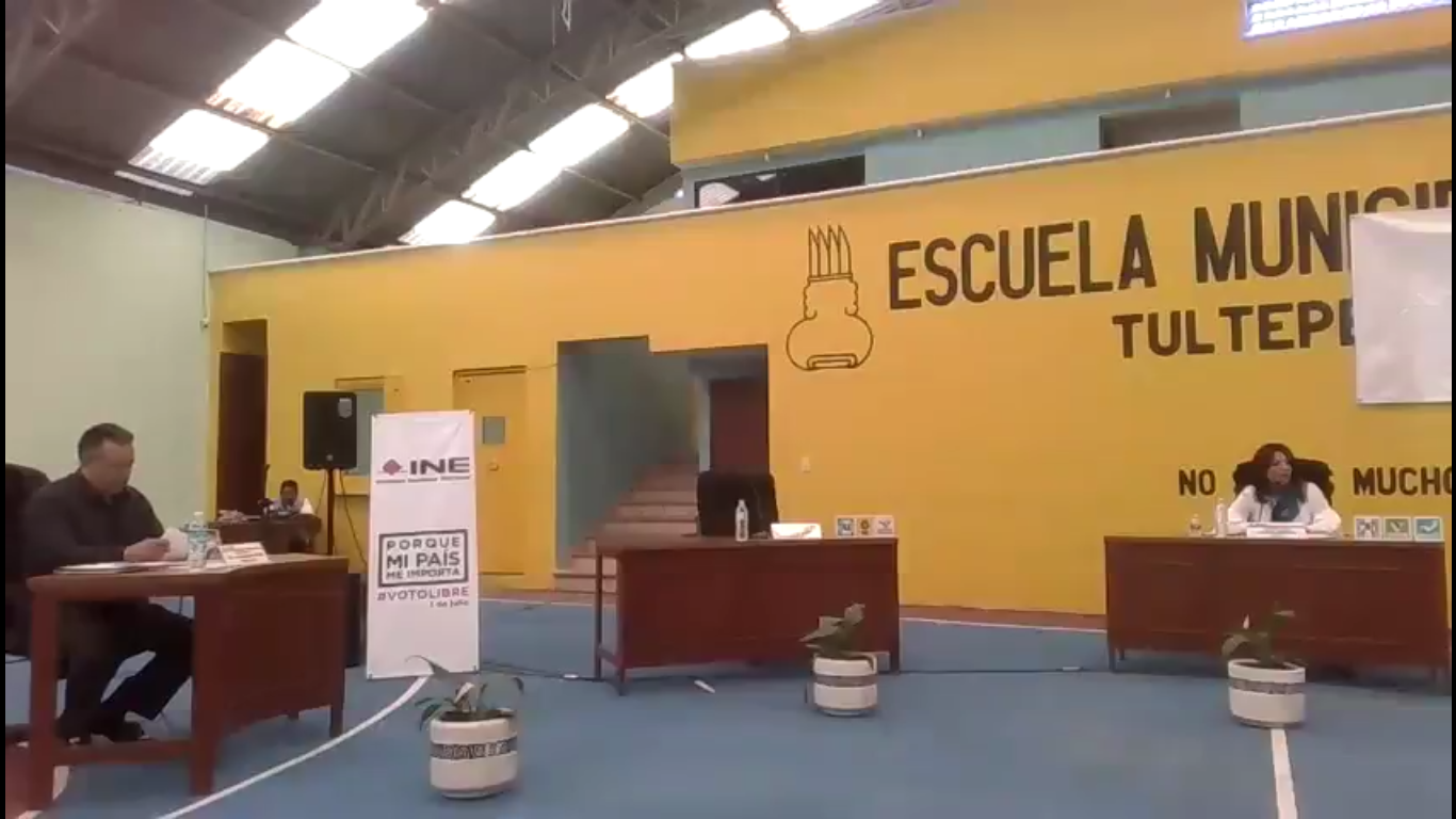 En la sede del encuentro. (Especial)