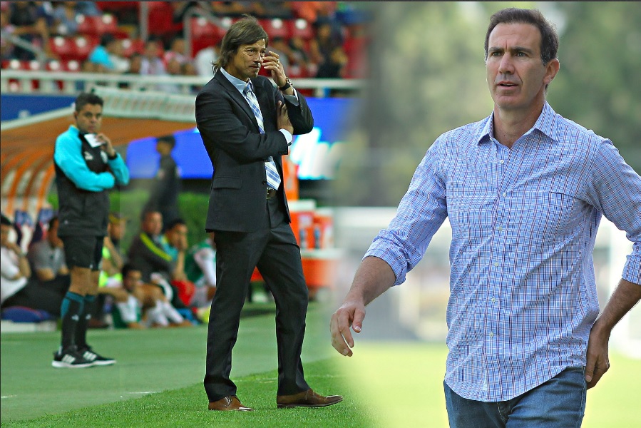 Matías Almeyda y Francisco Gabriel de Anda (Imago7)