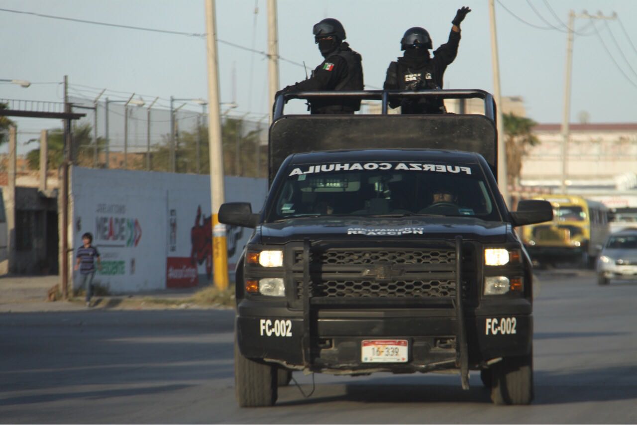 Agredieron a oficiales de un Grupo Especial de Fuerza Coahuila. (Milenio Digital)