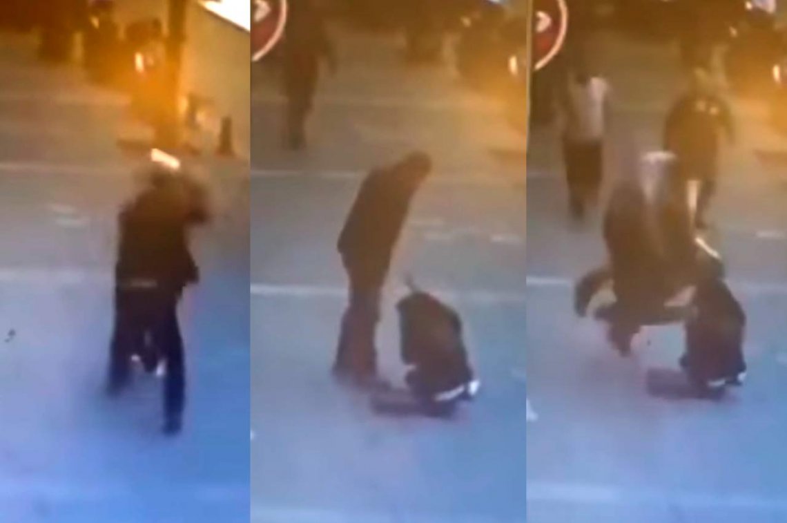 El agresor fue detenido por la policía de Estambul, Turquía (Foto: Especial).