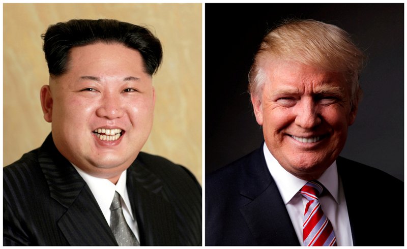 Donald Trump y Kim Joun-un.