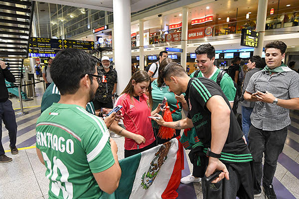 La selección mexicana ya está en Dinamarca (Cortesía)