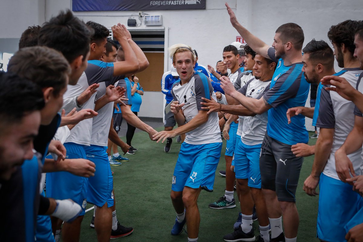 Querétaro presumió a su 'Antoine Griezmann' (Twitter @Club_Queretaro)