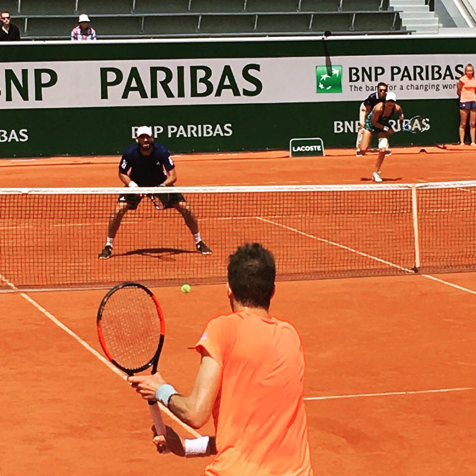 Santiago González y Katarina Srebotnik  pasan a Semifinales en Roland Garros (Twitter @gonzalezsanty)