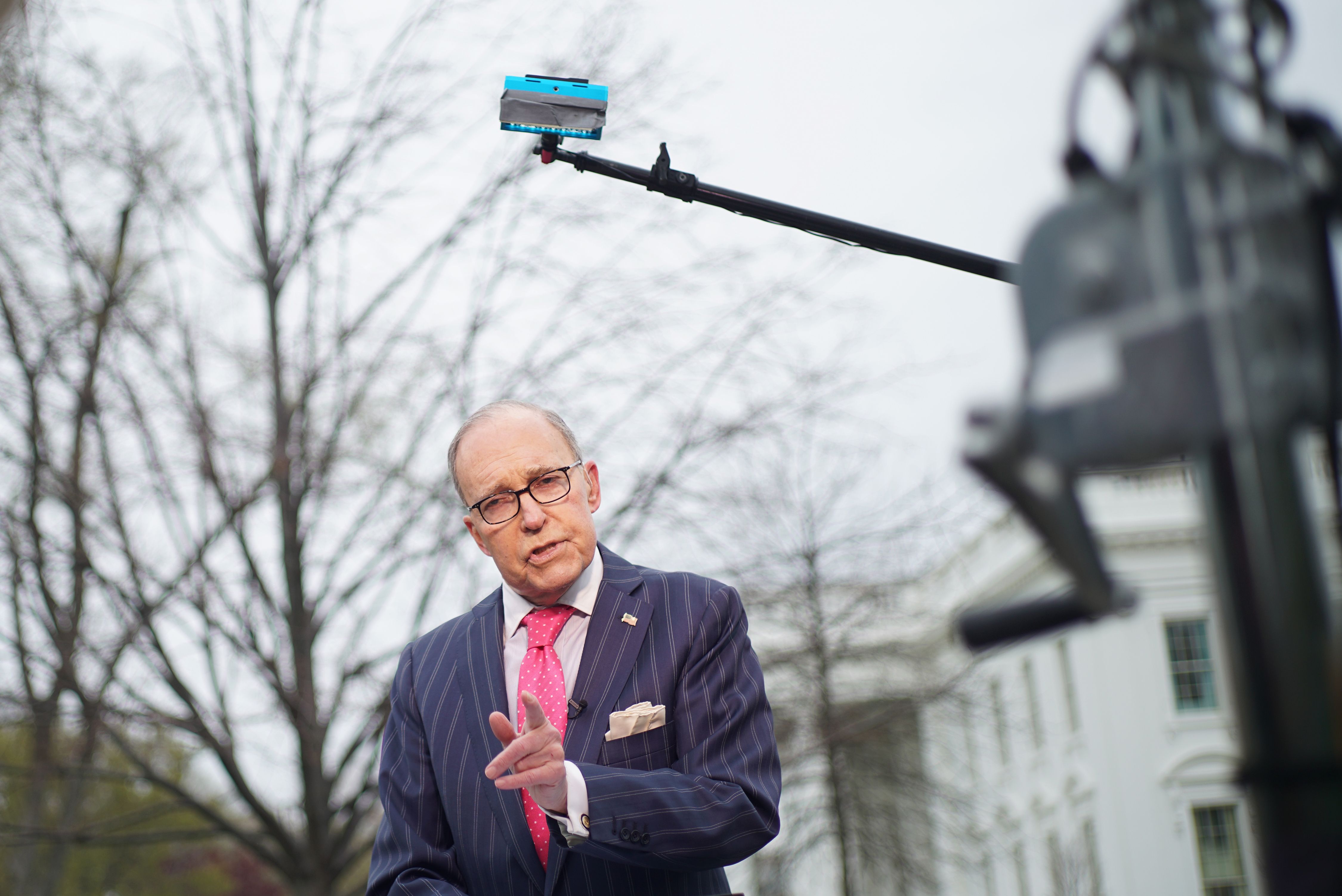 El asesor económico de Donald Trump, Larry Kudlow. (AFP)