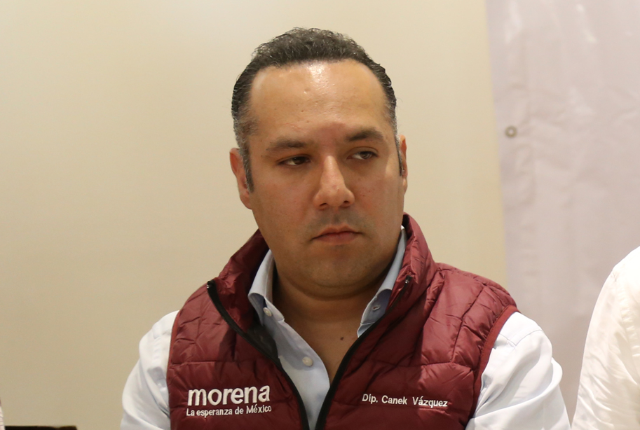 Canek Vázquez renunció la militancia del PRI en marzo pasado. (Jorge Sánchez)