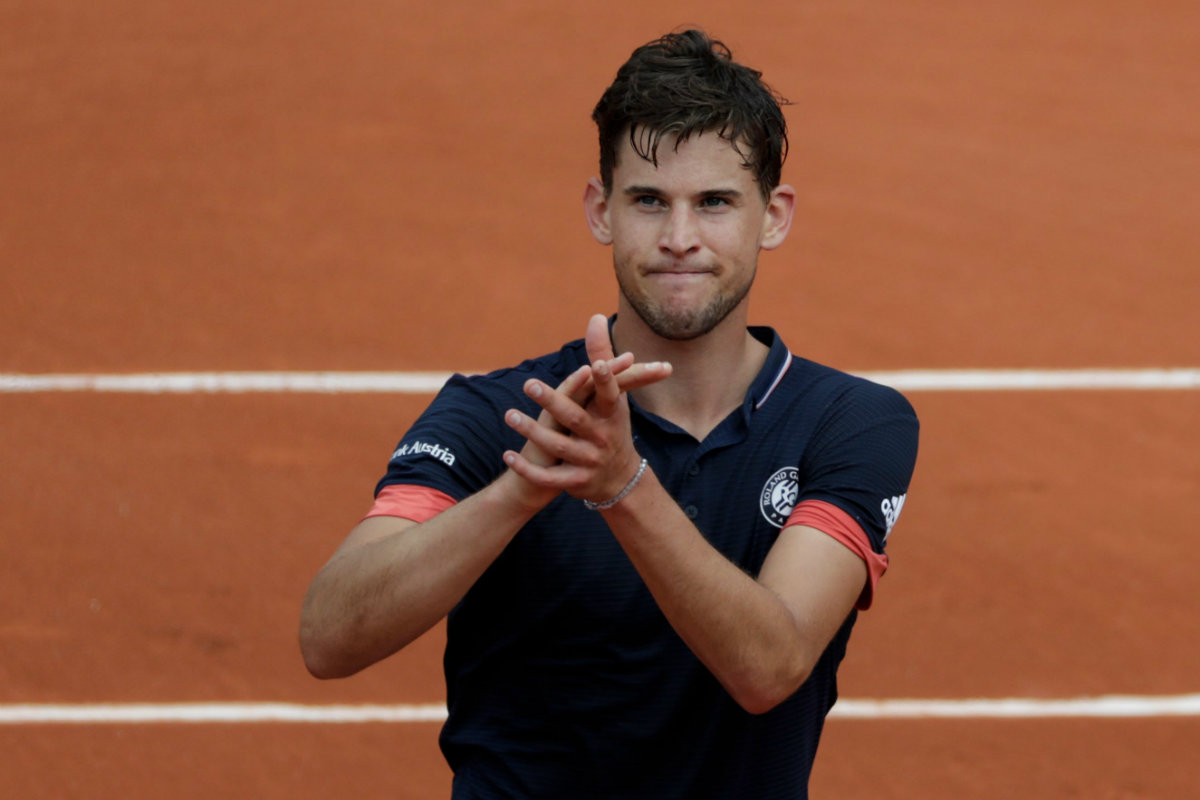 Dominic Thiem avanza a Semifinales en Roland Garros (AFP)