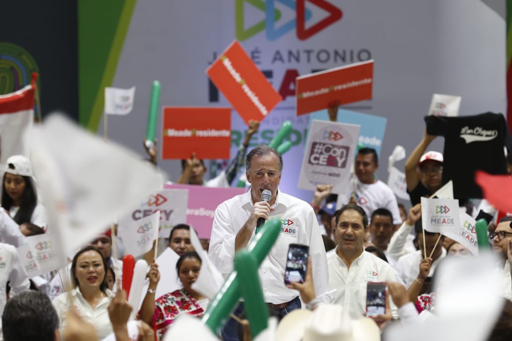José Antonio Meade arremetió contra los maestros de la CNTE. (Ariana Pérez)