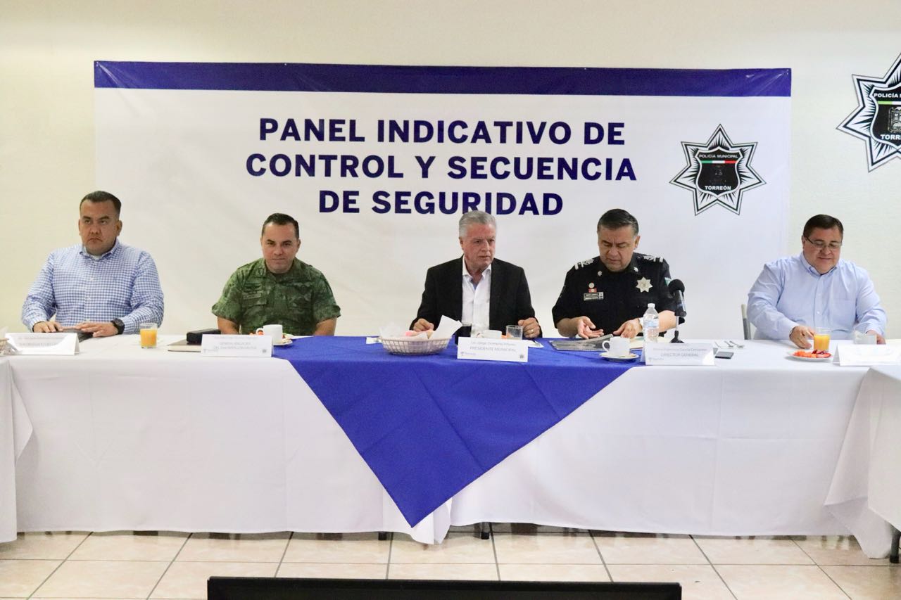Panel de Seguridad de Torreón de la semana 22. (Notivox Digital)