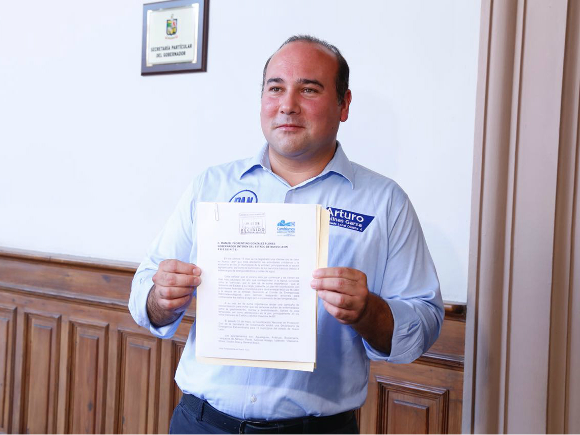Pidió que los recursos del Fonden lleguen a donde Protección Civil declaró zona de alerta(Foto: Jorge López)