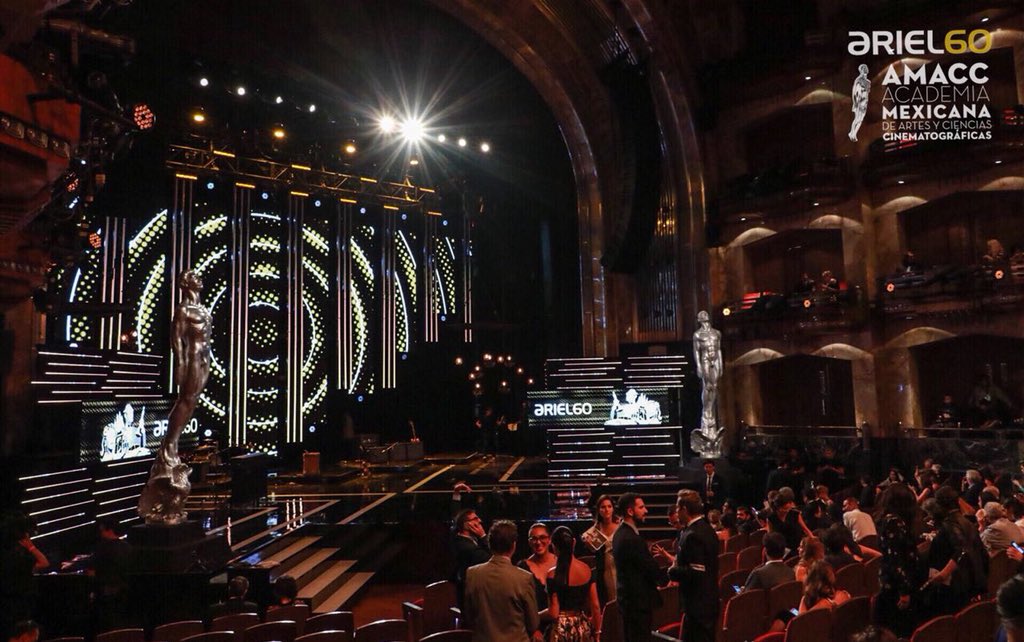 Premios Ariel (Twitter Academia de cine Mx).