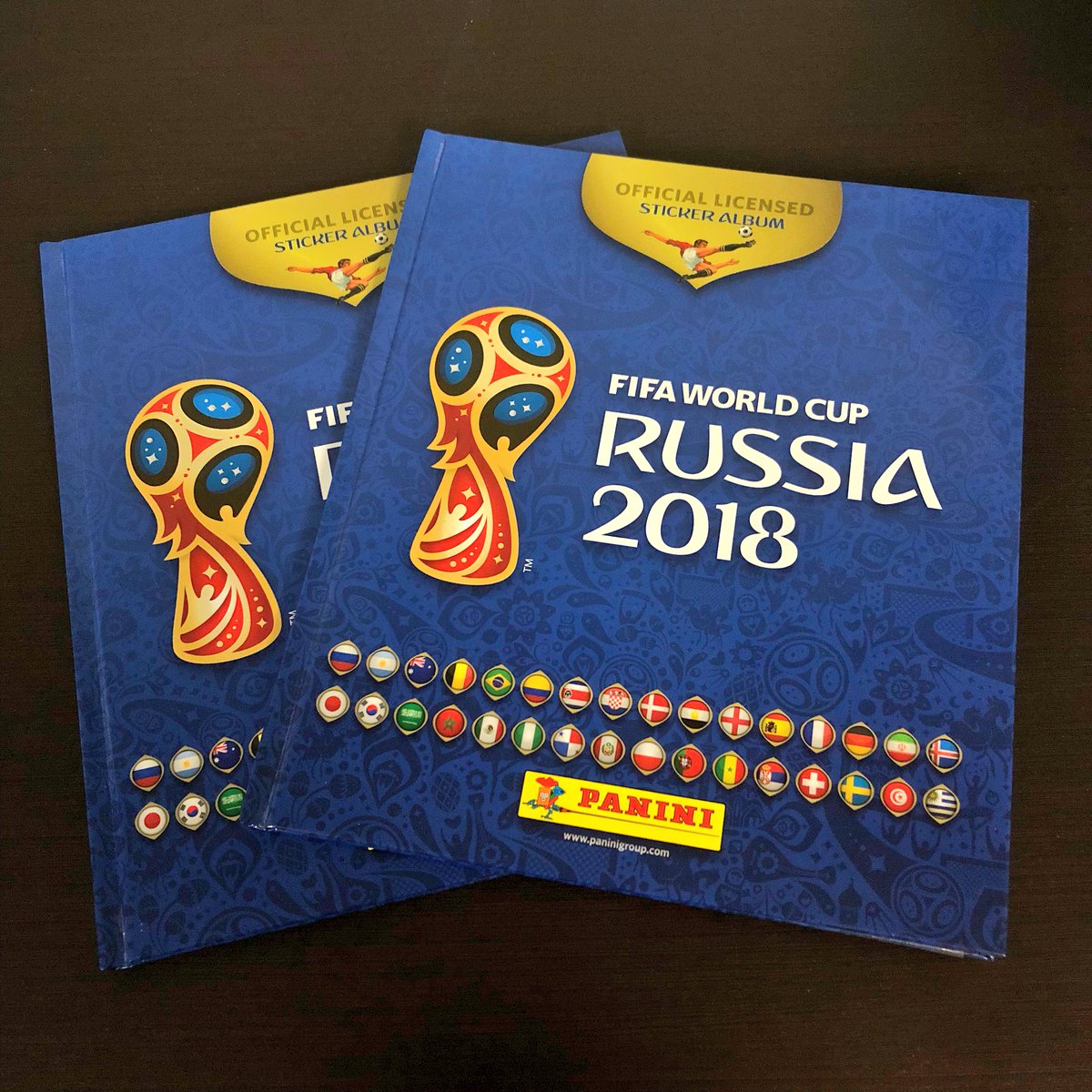 Álbum Panini del Mundial Rusia 2018 (Twitter @PaniniSportMx)