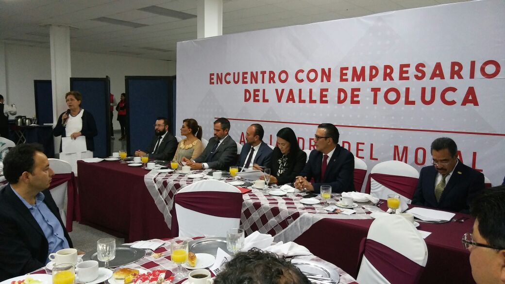 Durante el encuentro. (Alondra Ávila)