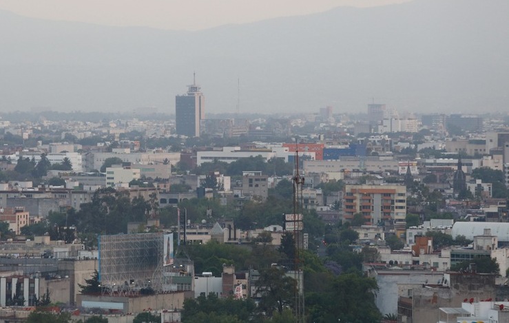 La contaminación en el Valle de México.