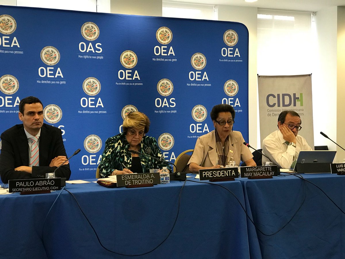 La investigación ha sido exageradamente lenta, paquidérmica, señaló la CIDH.