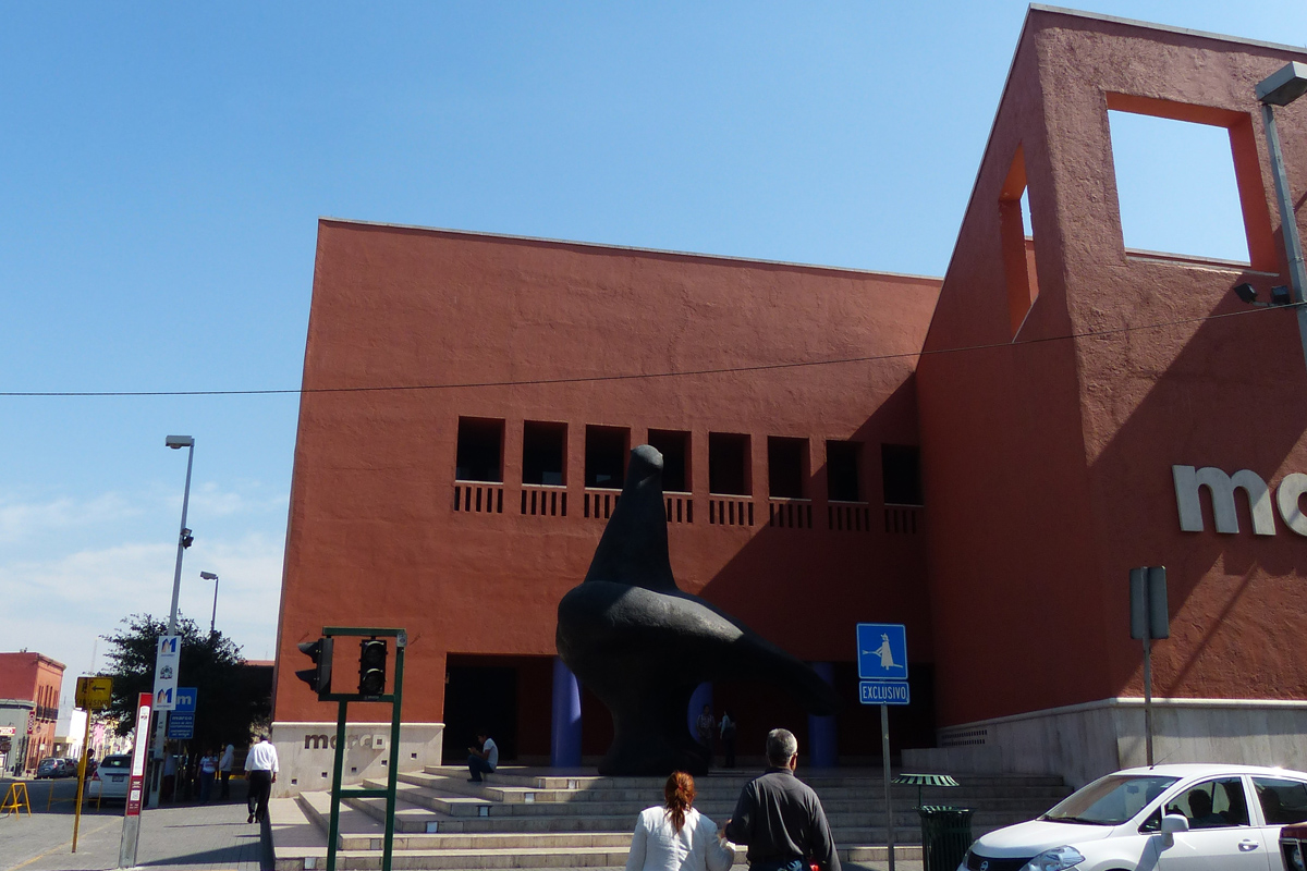El museo Marco en un día soleado. (Foto: Gustavo Mendoza)