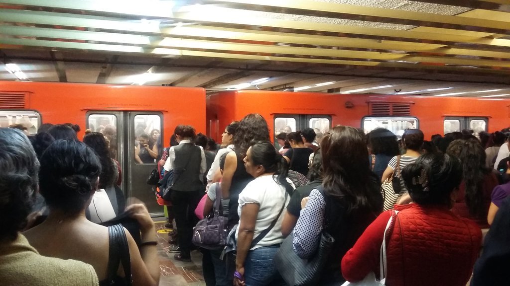 Estación Balderas de la Línea 3. (@Carosauria14)