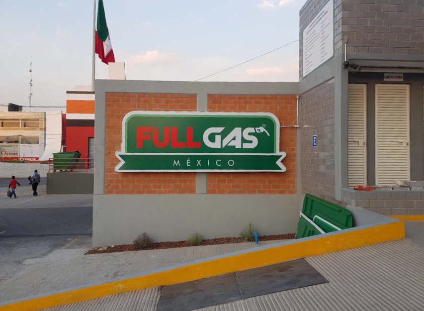 Estación de servicio de Fullgas. (Foto: @FullGas_Mx)