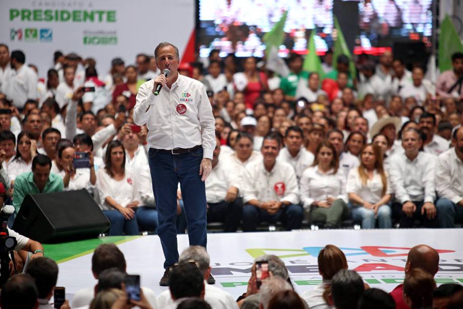 José Antonio Meade tendrá el cierre de campaña el día 27 de junio. (Arturo Salazar)
