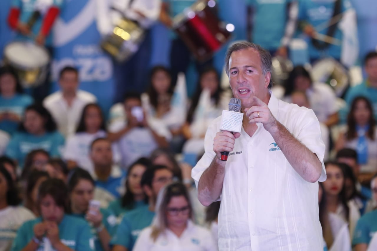 José Antonio Meade cuestionó la candidatura de Napoleón Gómez Urrutia al Senado.