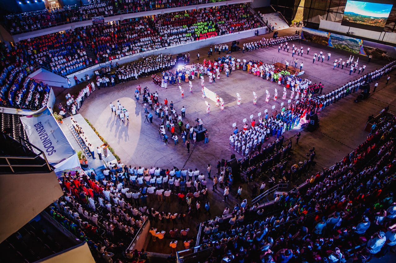 La justa deportiva escolar nacional comenzó el martes pasado y en ella participan más de 11 mil niñas y niños. (Cortesía)
