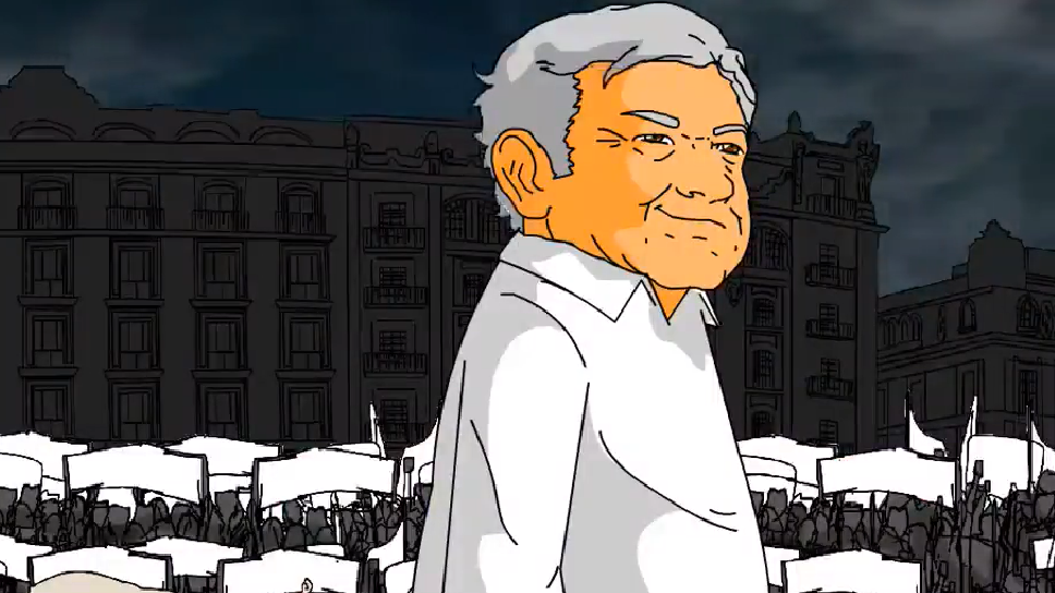 La 'amlomanía' llega a un nuevo nivel con este anime en el que López Obrador lucha contra la 'mafia del poder'.