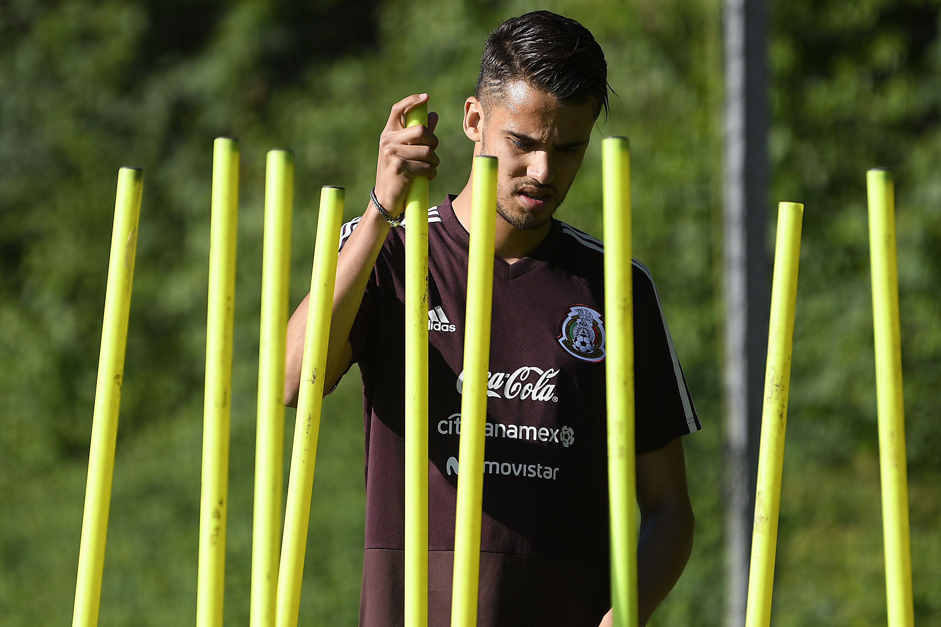 Diego Reyes en entrenamiento de la selección mexicana (Imago7)