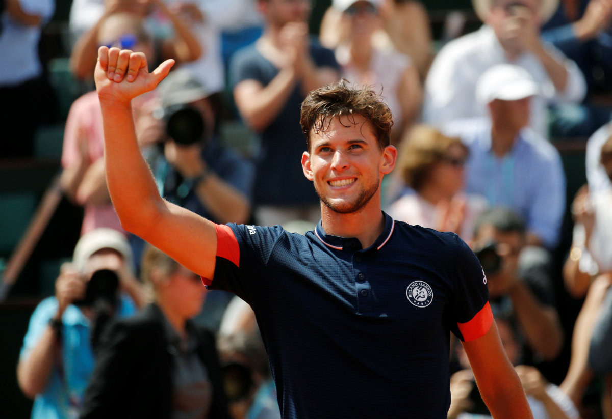 Dominic Thiem avanza a la Final de Roland Garros (Reuters)
