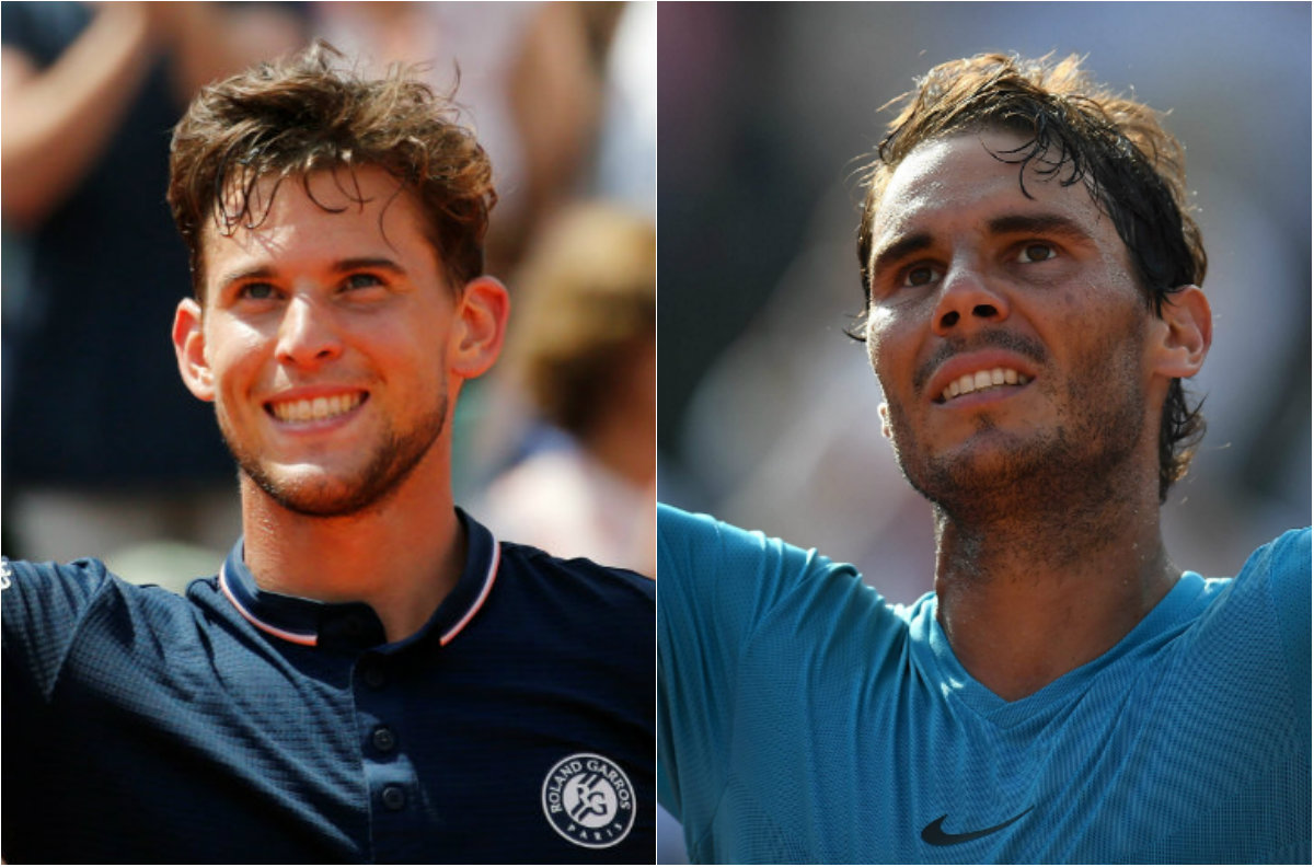 Dominic Thiem y Rafael Nadal disputarán la Final de Roland Garros (Reuters / AFP)