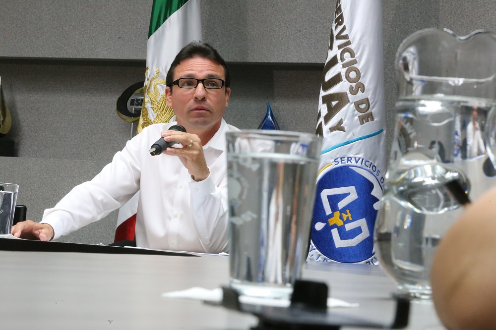 Gerardo Garza González, director general de Agua y Drenaje de Monterrey.