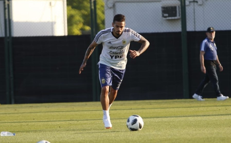Lanzini causa baja con Argentina de cara al Mundial de Rusia 2018 (Twitter @Argentina)
