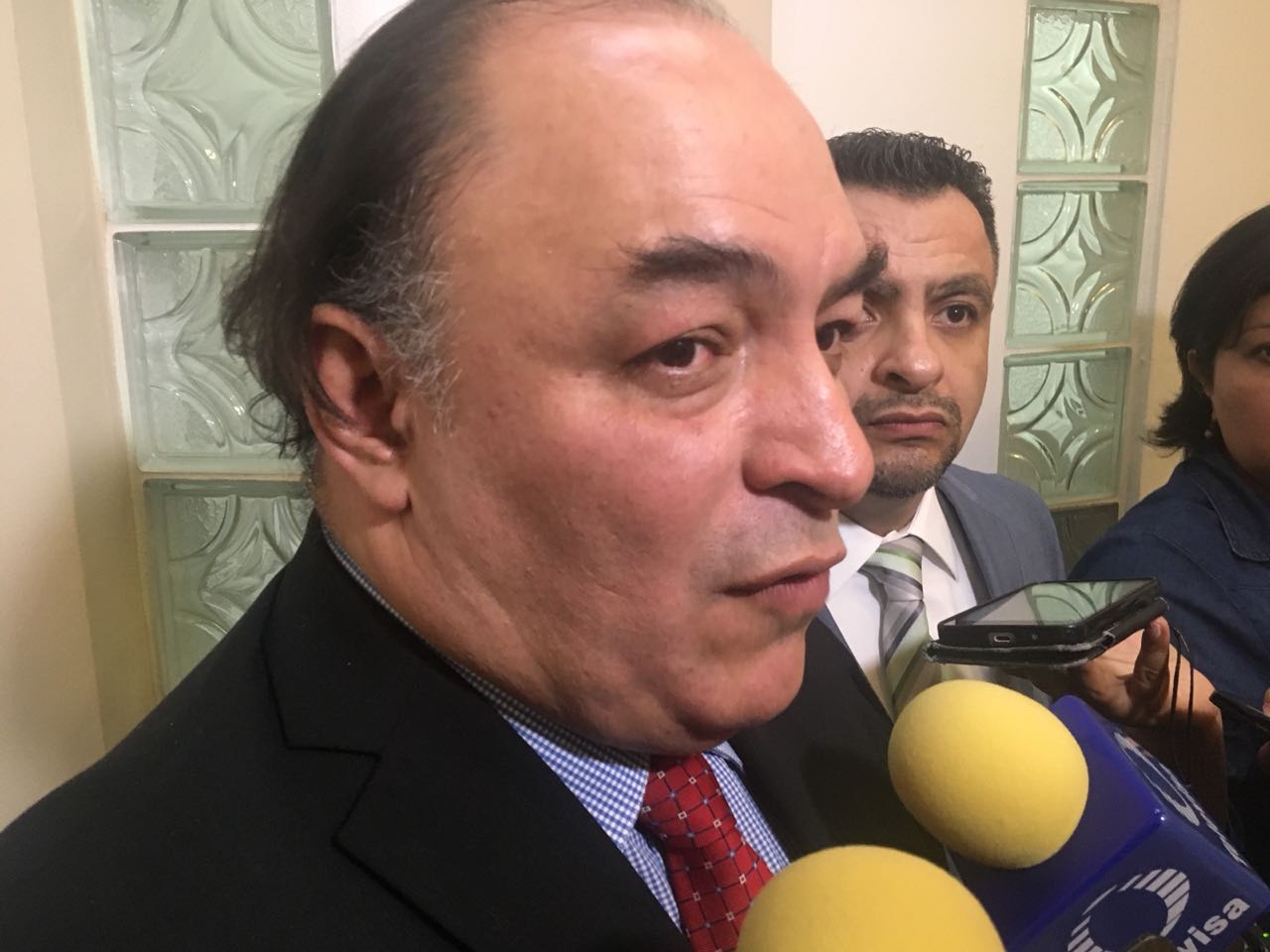 Presidente del Colegio de Abogados de León, Jorge Marcelino Trejo. (Foto Pablo Flores)