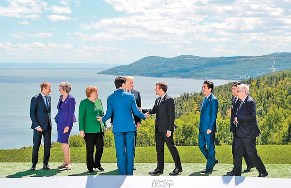 Los miembros de las economías más poderosas del planeta se reunieron en la apartada localidad canadiense de La Malbaie.