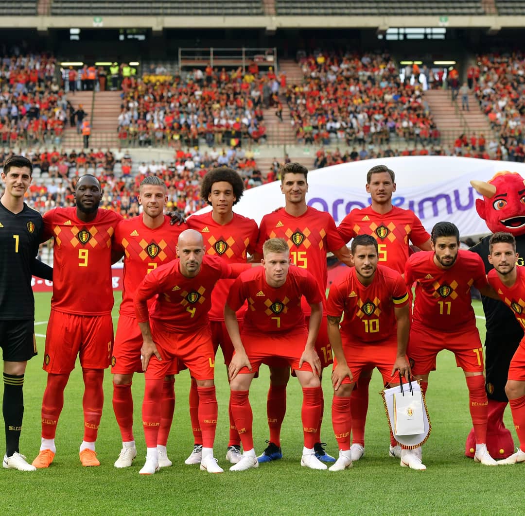 Selección de Bélgica para la Copa del Mundo (Twitter: @BelRedDevils)
